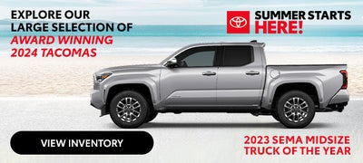 Explore Our Large Selection of Award Winning 2024 Tacomas