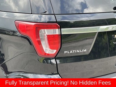 2018 Ford Explorer Platinum