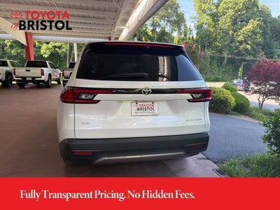 2025 Toyota Grand Highlander Platinum