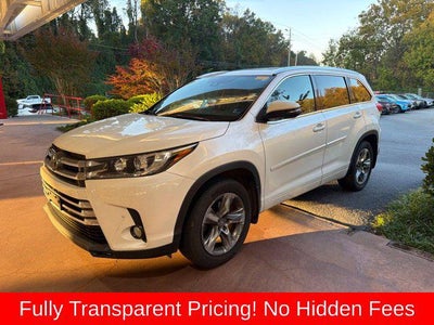 2018 Toyota Highlander Limited Platinum