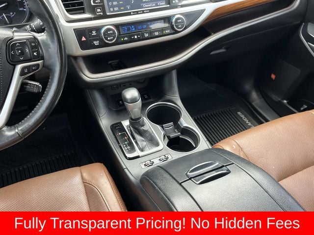 2019 Toyota Highlander Limited Platinum