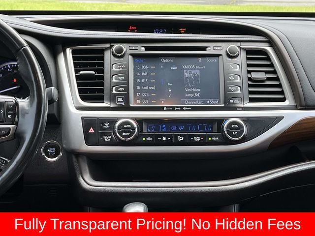 2019 Toyota Highlander Limited Platinum