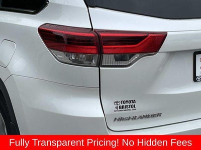 2019 Toyota Highlander Limited Platinum