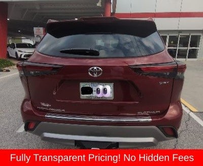 2026 Toyota Highlander Hybrid Platinum
