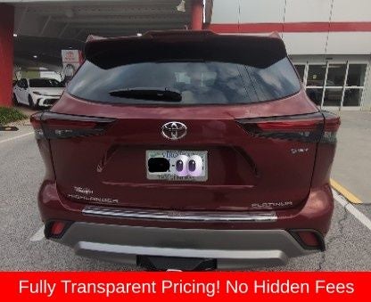 2026 Toyota Highlander Hybrid Platinum