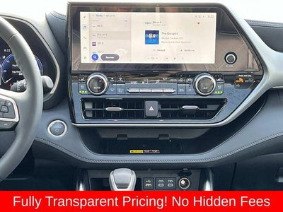 2026 Toyota Highlander Hybrid Platinum