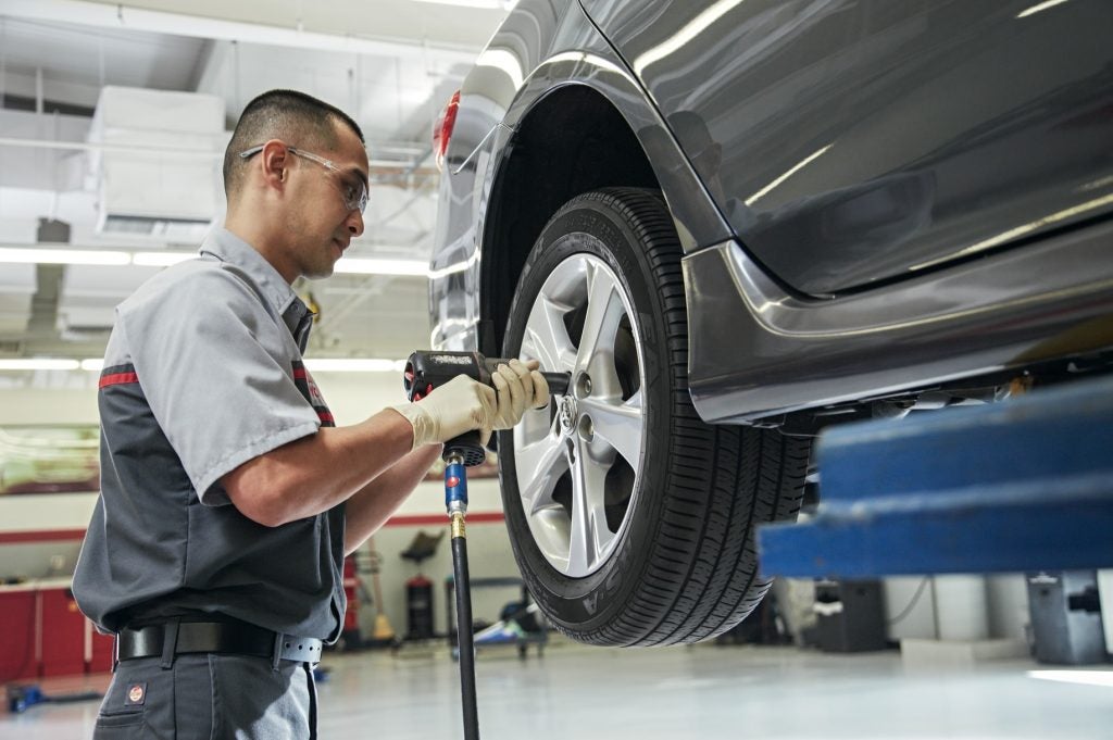 toyota brake service inspection