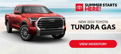 New 2024 Toyota Tundra Gas
