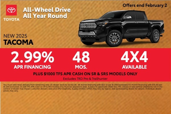 New 2025 Tacoma