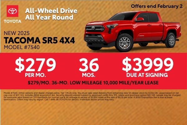 New 2025 Tacoma SR5