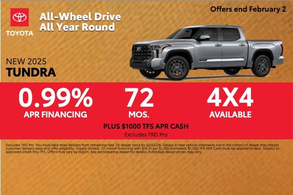 New 2025 Tundra